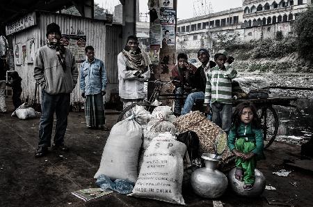 Waiting to get on board - Bangladesh