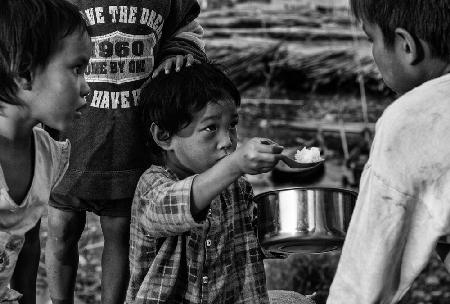 Do you want some rice? (Mandalay-Myanmar)