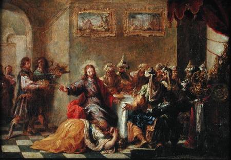 Christ in the House of Simon the Pharisee od Juan de Valdes Leal