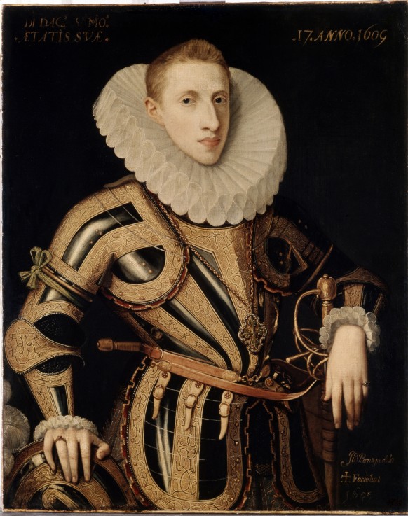 Portrait of Don Diego de Villamayor od Juan Pantoja de la Cruz