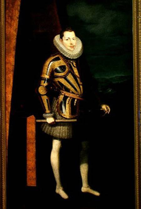 Philip III (1578-1621) King of Spain od Juan Pantoja de la Cruz