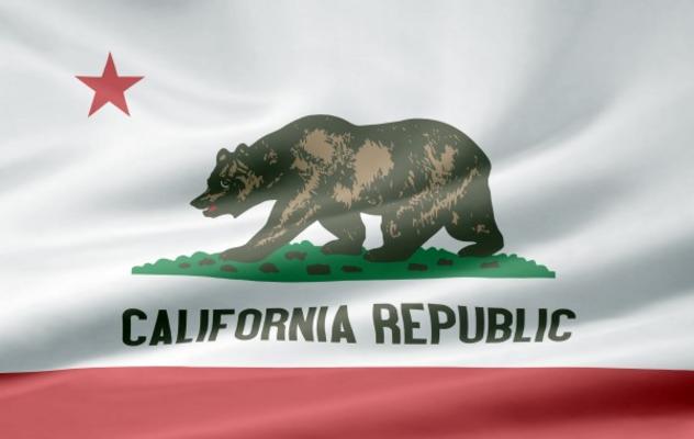 Kalifornien Flagge od Juergen Priewe