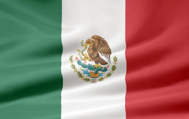 Mexikanische Flagge od Juergen Priewe