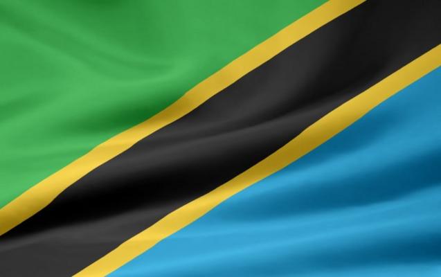 Tansanische Flagge od Juergen Priewe