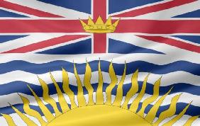 British Columbia Flagge