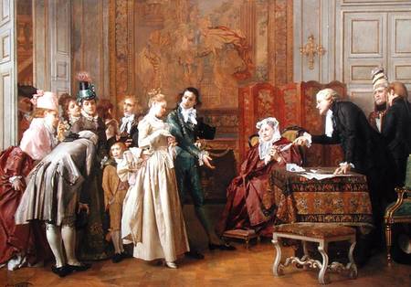 The Marriage od Jules Adolphe Goupil