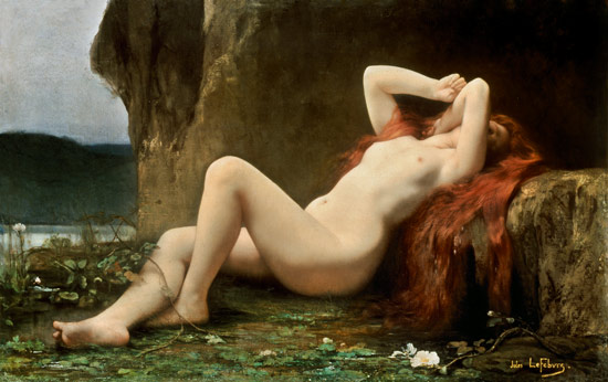 Mary Magdalene in the Cave od Jules Joseph Lefebvre