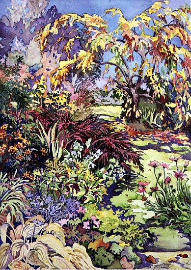 Autumn Garden  od Julia  Gibson