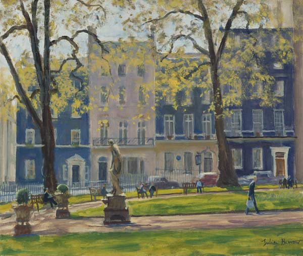 Berkeley Square, South West Corner (oil on canvas)  od Julian  Barrow