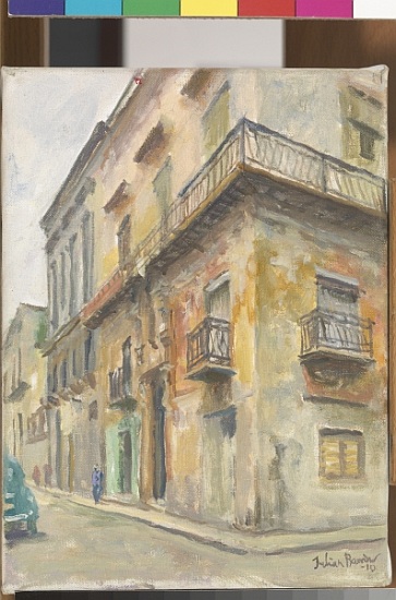 Havana Street Corner od Julian  Barrow
