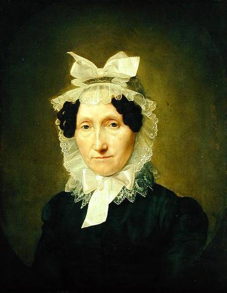 Portrait of Catharina Maria Oldach (1782-1858) od Julius Oldach