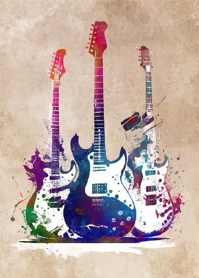 Three guitars