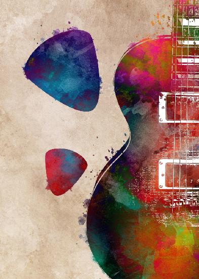 Guitar music art 13