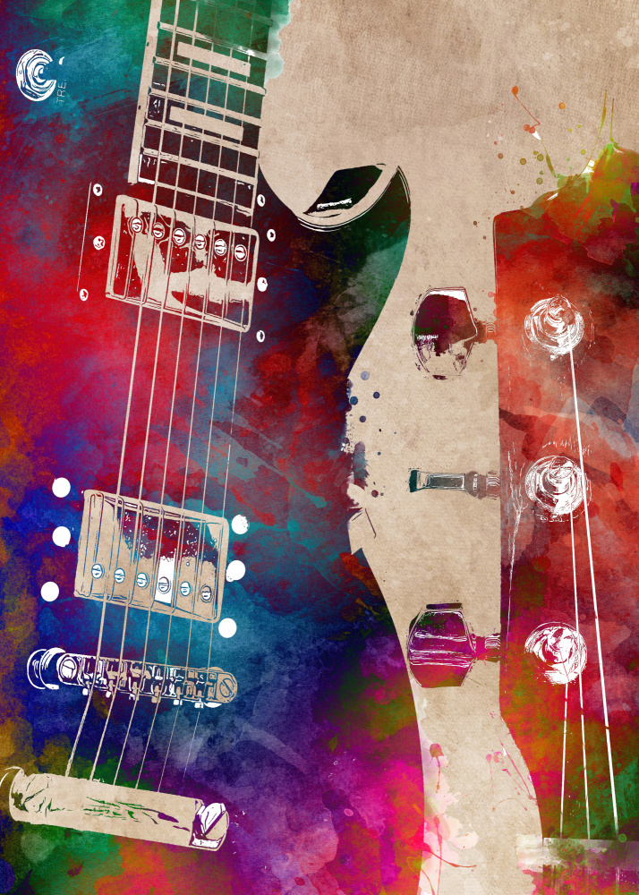 Guitar music art 4 od Justyna Jaszke