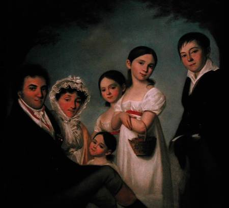 The Boratynsky Family od Karl Wilhelm Bardou