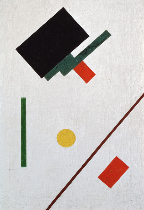 Malevich / Suprematism (Sketch) od Kasimir Severinovich Malewitsch
