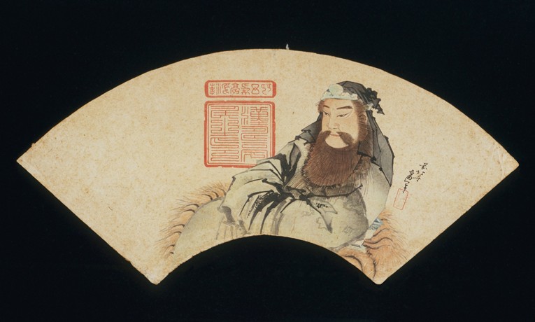 The Chinese God of War od Katsushika Hokusai