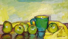 Green Still life