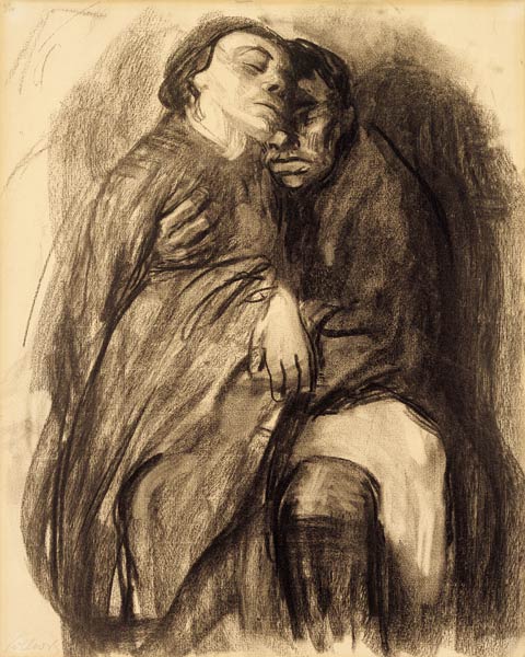 Lovers od Käthe Kollwitz