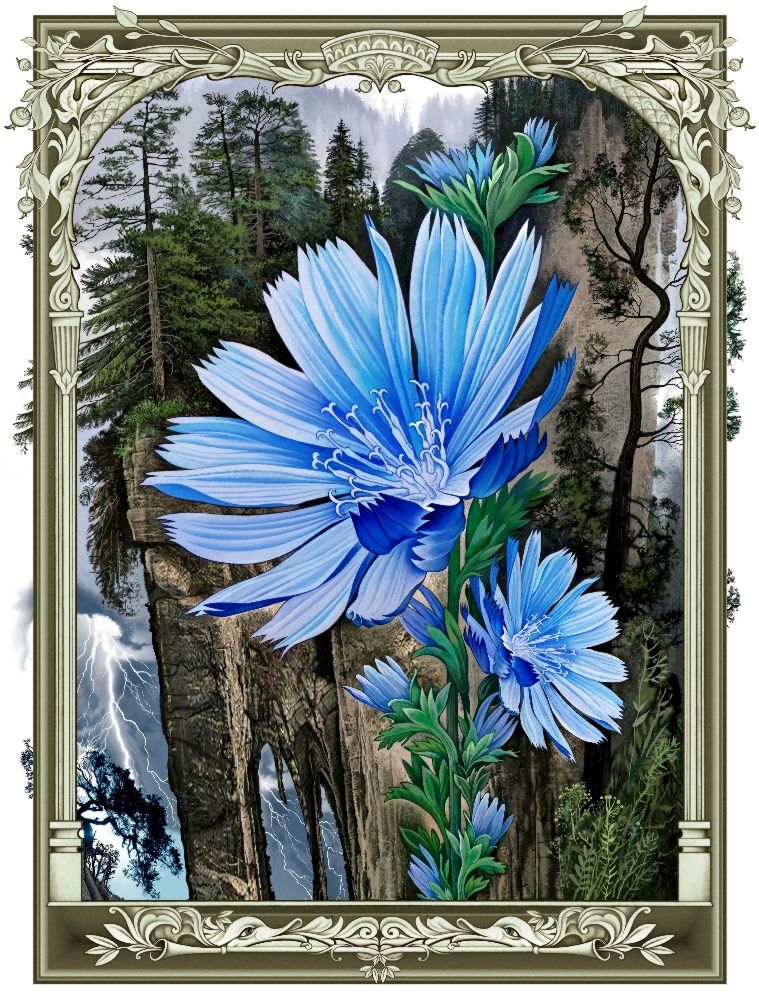 Blauen Blumen od Konstantin Avdeev