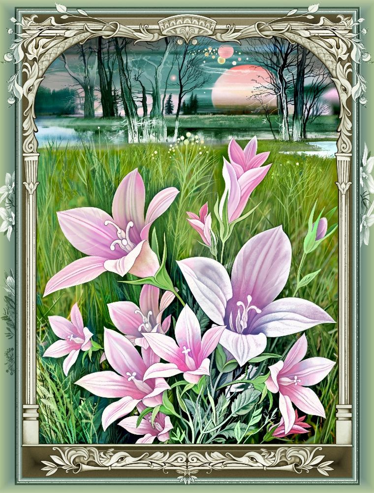 Die Blumen auf der Wiese (Variante) od Konstantin Avdeev