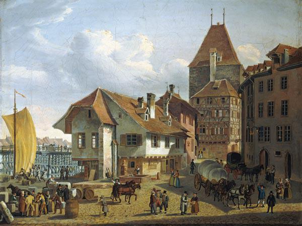 The Schifflände in Basel