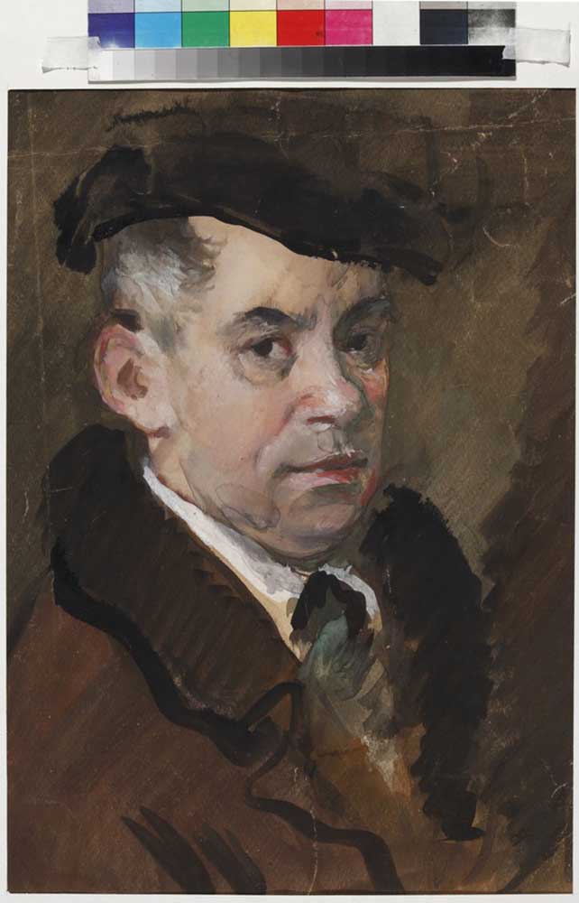 Self-Portrait od Konstantin Iwanowitsch Rudakow