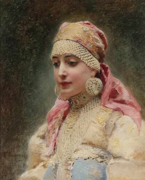 Boyar's Wife od Konstantin Jegorowitsch Makowski