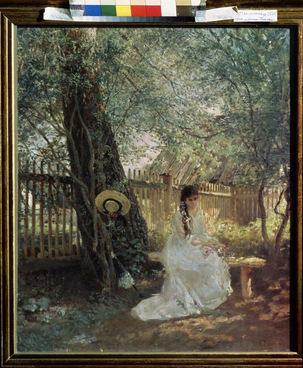 In the Garden od Konstantin Jegorowitsch Makowski