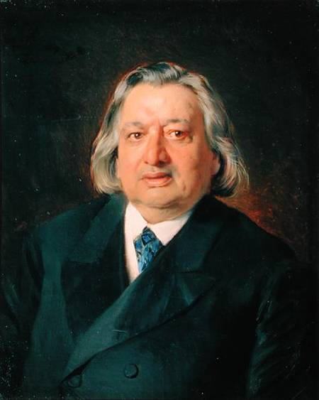 Portrait of Ossip Petrov (1807-78) od Konstantin Jegorowitsch Makowski