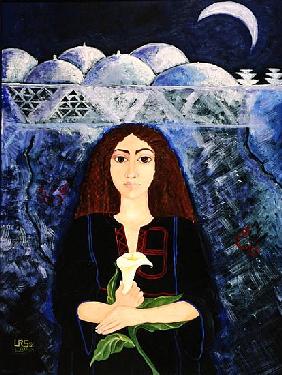 Hope (Part I), 1989 (acrylic on canvas) 