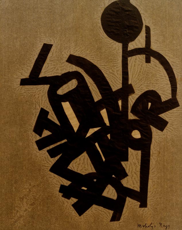 Ohne Titel (Collage mit R)  od László Moholy-Nagy