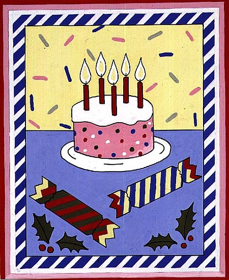Cake and Crackers od Lavinia  Hamer