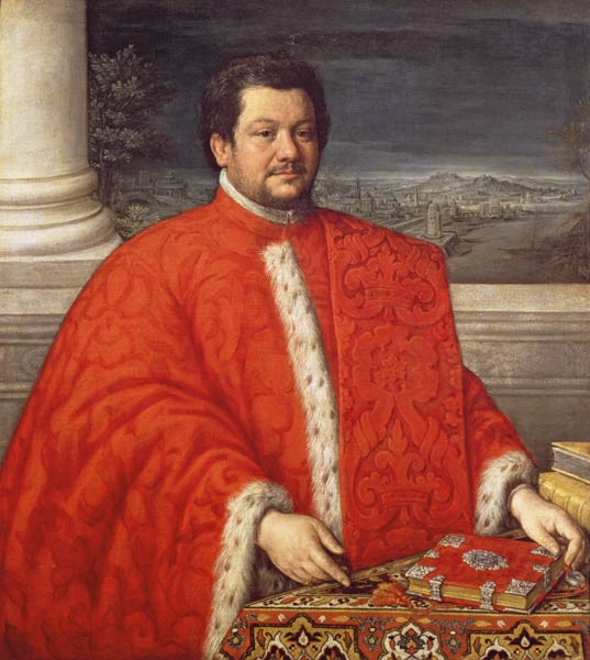 Portrait of a Procurator of St. Mark od Leandro da Ponte