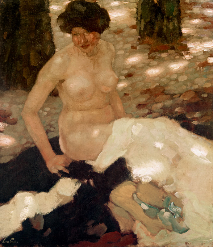 Weiblicher Akt, 1904. od Leo Putz