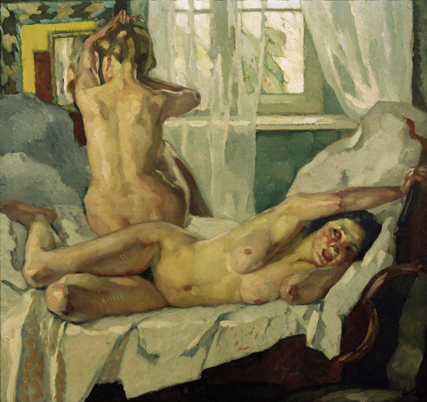 Am Morgen, 1915. od Leo Putz