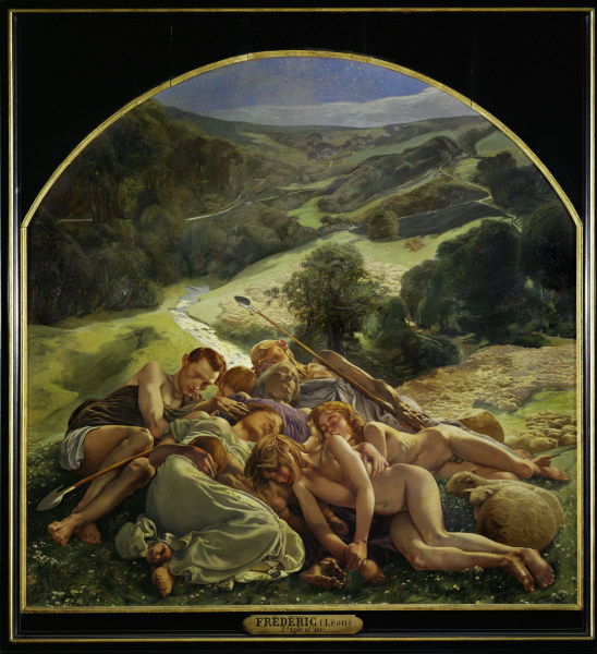 La nuit (Die Nacht), 1900. od Léon Frédéric