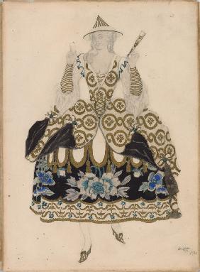 Costume design for the ballet Sleeping Beauty by P. Tchaikovsky