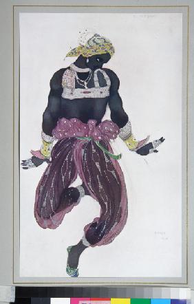 Costume design for the ballet Sheherazade by N. Rimsky-Korsakov