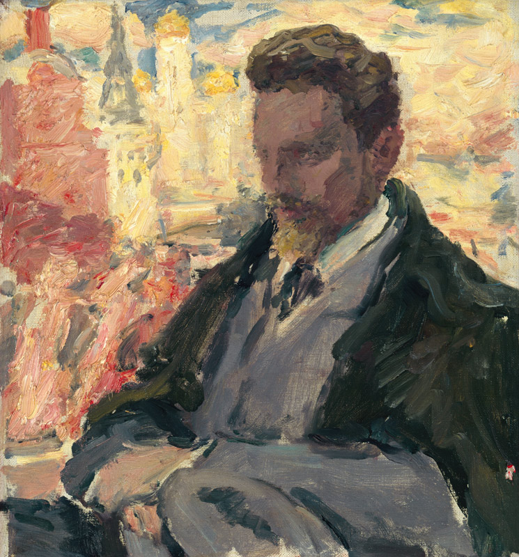 Portrait Rainer Maria Rilke od Leonid Ossipowitsch Pasternak