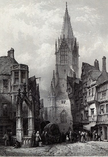 Reutlingen; engraved by J.J. Crew, printed Cassell & Company Ltd. od Lewis John Wood