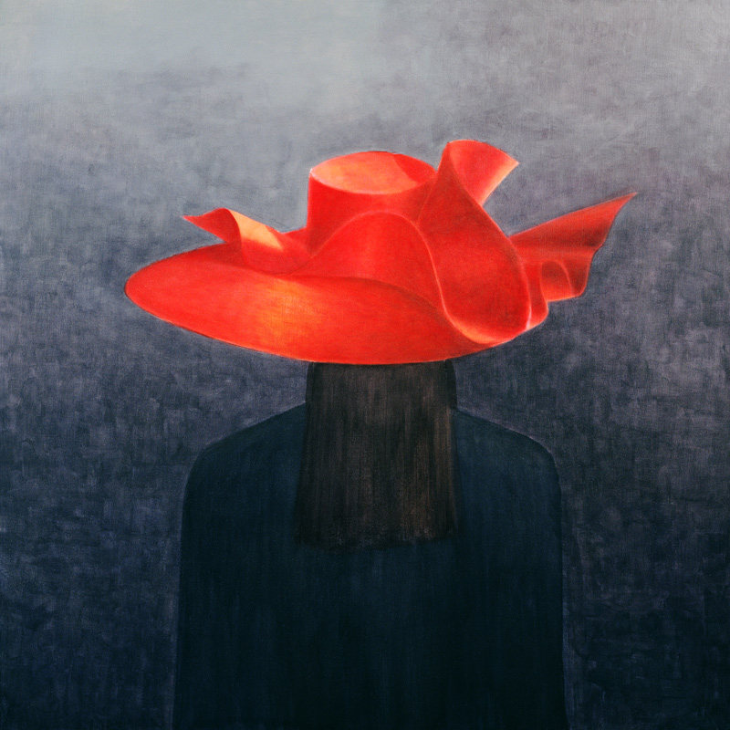 Red Hat, 2004 (acrylic on canvas)  od Lincoln  Seligman