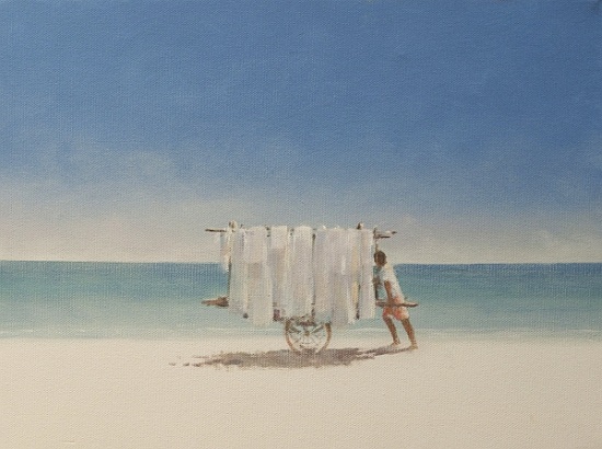 Cuba Beach Seller od Lincoln  Seligman