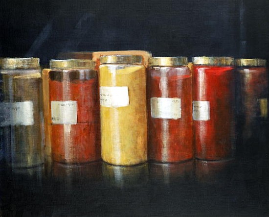 Pigment Jars  od Lincoln  Seligman