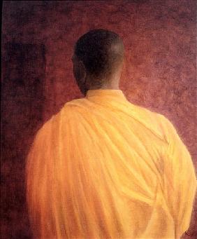 Buddhist Monk, 2005 (acrylic) 