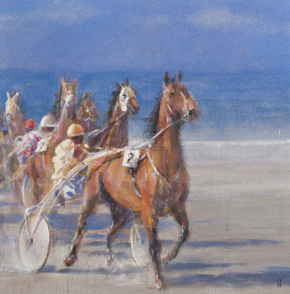 Trotting races, Lancieux, Brittany od Lincoln  Seligman