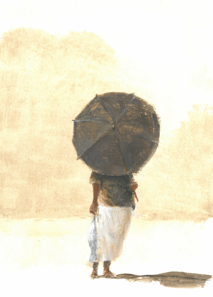 Umbrella & Fish 2 od Lincoln  Seligman