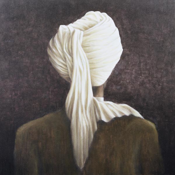 White turban, 2005 (acrylic on canvas)  od Lincoln  Seligman