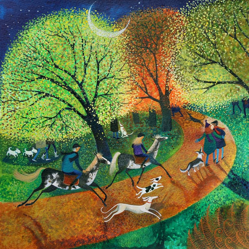 Evening Ride od Lisa Graa Jensen