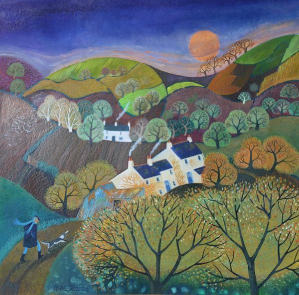 Evening Dog Walk od Lisa Graa Jensen